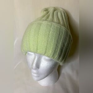 Lime Green Knit hat